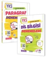 Prolig YKS TYT AYT Paragraf Dil Bilgisi 15x20 Denemeleri Prolig Yayınları