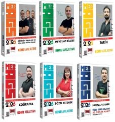 Yargı 2026 MEB-AGS Konu Anlatımı 6 lı Set Yargı Yayınları