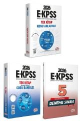 Editör 2026 EKPSS Konu + Soru Bankası + 5 Deneme 3 lü Set Editör Yayınları