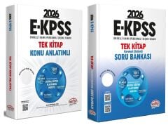 Editör 2026 EKPSS Konu + Soru Bankası 2 li Set Editör Yayınları