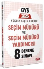 Data 2024 GYS YSK Seçim Müdürü ve Yardımcısı 8 Deneme Görevde Yükselme Data Yayınları
