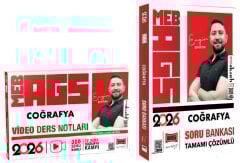 Yargı 2026 MEB-AGS Coğrafya Video Ders Notları + Soru Bankası 2 li Set - Engin Eraydın Yargı Yayınları