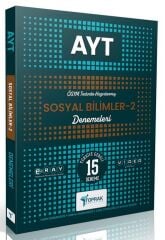 Toprak YKS AYT Sosyal Bilimler-2 RAY 15 Deneme Toprak Yayıncılık