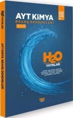 H2O Yayınları YKS AYT Kimya 30x13 Branş Denemeleri Çözümlü H2O Yayınları