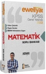 SÜPER FİYAT - İsem 2022 KPSS Matematik Evveliyat Soru Bankası Video Çözümlü - Kenan Osmanoğlu İsem Yayınları
