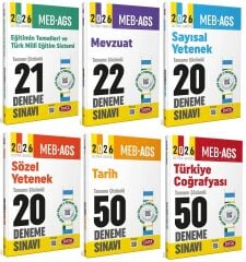 Data 2026 MEB-AGS Tüm Dersler 183 Deneme 6 lı Set Ultra Serisi Data Yayınları