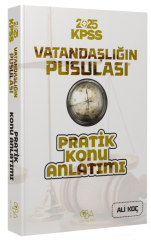 SÜPER FİYAT - CBA Yayınları 2025 KPSS Vatandaşlık Vatandaşlığın Pusulası Pratik Konu Anlatımı - Ali Koç CBA Yayınları