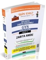 Savaş 2025 GYS Belediye Grup 2 Zabıta Amiri İŞİN EHLİ Konu Anlatımı Görevde Yükselme - Ahmet Nohutçu Savaş Yayınları