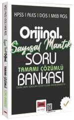 Yargı 2026 KPSS MEB-AGS ALES DGS Sayısal Mantık Orijinal Soru Bankası Çözümlü Yargı Yayınları