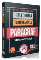Paraf Akademi YKS TYT AYT MSÜ DGS ALES Hızlı Okuma Teknikleriyle Paragraf Paraf Akademi Yayınları
