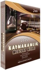Yetki 2025 Kaymakamlık ÇSA Çıkmış Soru Analizli Mevzuat Kitabı - Özal Duran Yetki Yayıncılık