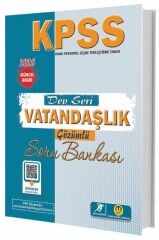 Tasarı Dev Kadro 2026 KPSS Vatandaşlık Dev Seri Soru Bankası Çözümlü Tasarı Yayınları