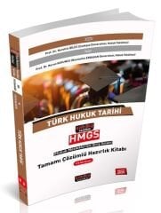 Savaş 2025 HMGS Türk Hukuk Tarihi Hazırlık Kitabı Çözümlü - Nurettin Bilici, Nuran Koyuncu Savaş Yayınları