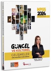 SÜPER FİYAT - Hoca Kafası 2024 KPSS Güncel ve Kültürel Gelişmeler Konu Anlatımı ve Soru Bankası Çözümlü - Esra Özkan Karaoğlu Hoca Kafası Yayınları