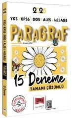Yargı 2026 KPSS MEB-AGS ALES DGS YKS Paragraf 15 Deneme Çözümlü Papatya Serisi Yargı Yayınları