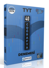 Oksijen YKS TYT Coğrafya 40 Deneme Oksijen Yayınları