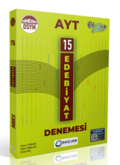 Oksijen YKS AYT Edebiyat 15 Deneme Oksijen Yayınları