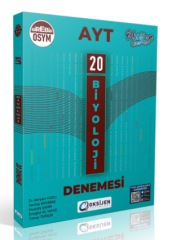 Oksijen YKS AYT Biyoloji 15 Deneme Oksijen Yayınları