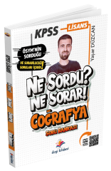Dizgi Kitap 2026 KPSS Coğrafya Ne Sordu Ne Sorar Soru Bankası Çözümlü - Yaşar Düzcan Dizgi Kitap Yayınları