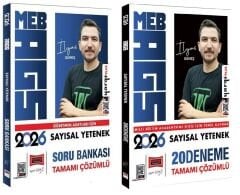 Yargı 2026 MEB-AGS Sayısal Yetenek Soru Bankası + 20 Deneme 2 li Set - İlyas Güneş Yargı Yayınları