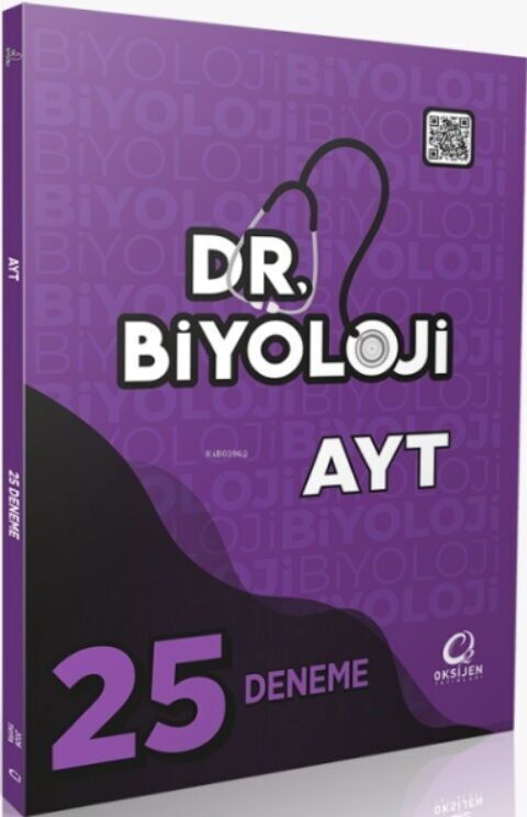 Oksijen YKS AYT Dr. Biyoloji 25 Deneme Çözümlü - Barış Kapan Oksijen Yayınları