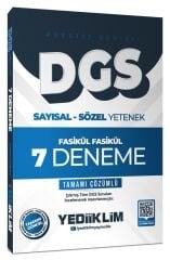 Yediiklim 2026 DGS Prestij 7 Deneme Fasikül Çözümlü Yediiklim Yayınları