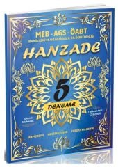 Tahayyül ÖABT MEB-AGS Din Kültürü ve Ahlak Bilgisi Hanzade 5 Deneme Çözümlü - Mustafa Çoban, Adem Çoban, Furkan Palabıyık Tahayyül Yayınları