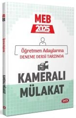 Data 2025 MEB Öğretmenlik Kameralı Mülakat Data Yayınları