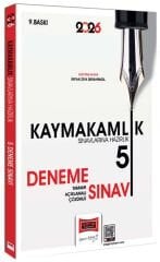 Yargı 2026 Kaymakamlık 5 Deneme Çözümlü - İrfan Ziya İbrahimgil Yargı Yayınları