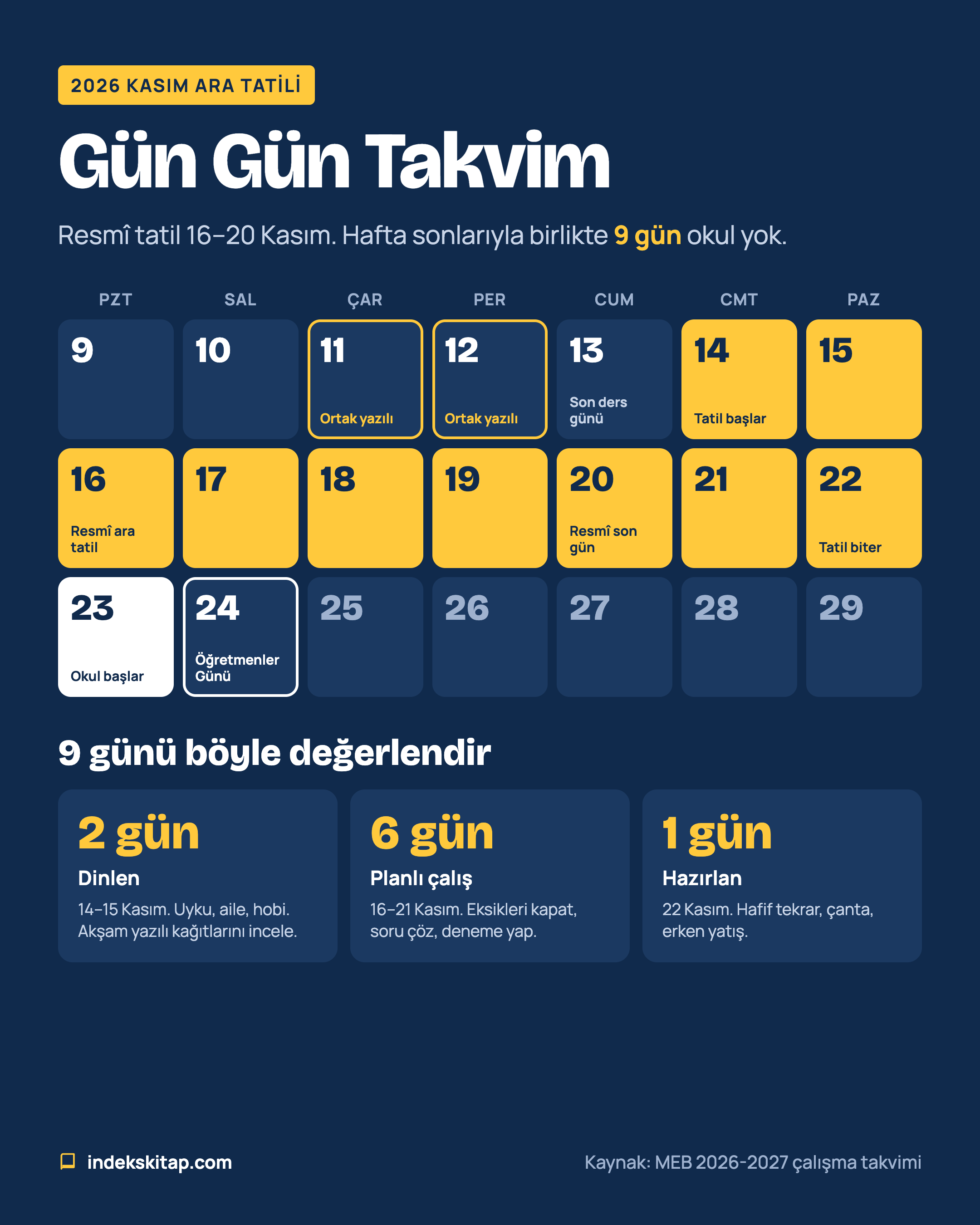 ara tatil ne zaman2
