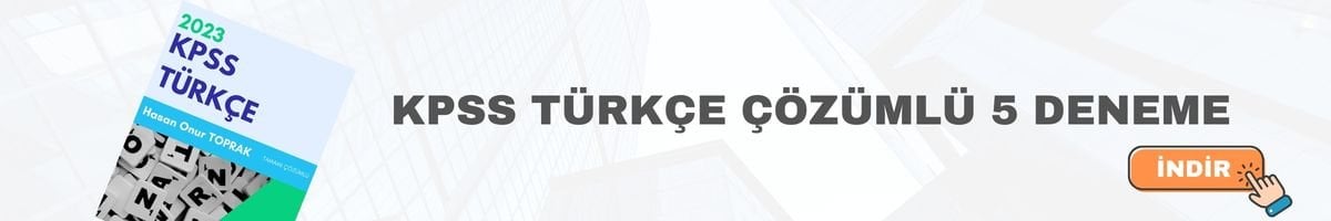 kpss türkçe ücretsiz deneme