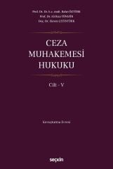 Seçkin Ceza Muhakemesi Hukuku Cilt-5 - Bahri Öztürk Seçkin Yayınları