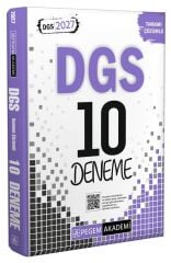 Pegem 2027 DGS 10 Deneme Çözümlü Pegem Akademi Yayınları
