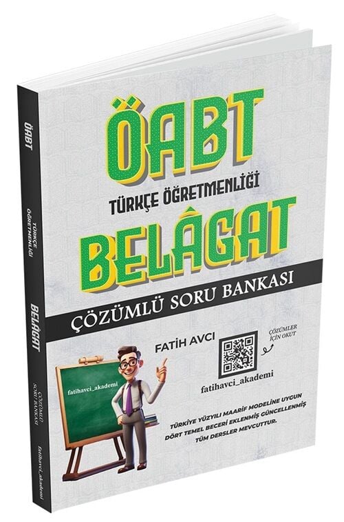 Fatih Avcı ÖABT Türkçe Öğretmenliği Belagat Soru Bankası Çözümlü Fatih Avcı