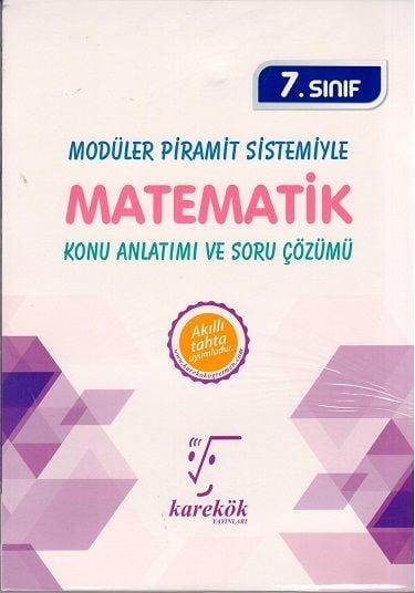 Karekök 7. Sınıf Matematik MPS Konu Anlatımlı Soru Bankası Karekök Yayınları