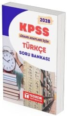 Teorem 2028 KPSS Türkçe Soru Bankası Teorem Yayıncılık