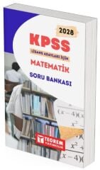 Teorem 2028 KPSS Matematik Soru Bankası Teorem Yayıncılık