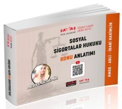 Savaş 2026 HMGS Adli İdari Hakimlik Sosyal Sigortalar Hukuku Video Takip Ders Notu Konu Anlatımı - Merve Özdemir Savaş Yayınları