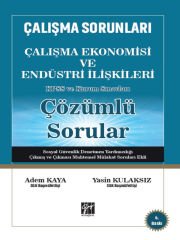 Gazi Kitabevi ÇEKO Çalışma Ekonomisi ve Endüstri İlişkileri Soru Bankası Çözümlü 6. Baskı - Adem Kaya, Yasin Kulaksız Gazi Kitabevi