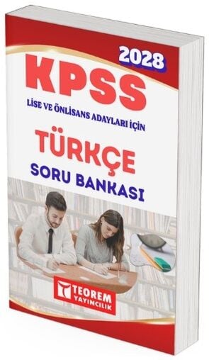 Teorem 2028 KPSS Lise Ön Lisans Türkçe Soru Bankası Teorem Yayıncılık