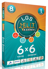 Elit Karma 8. Sınıf LGS 1. Dönem Elit Karma 6x6 Deneme Çözümlü Elit Karma