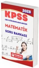 Teorem 2028 KPSS Lise Ön Lisans Matematik Soru Bankası Teorem Yayıncılık
