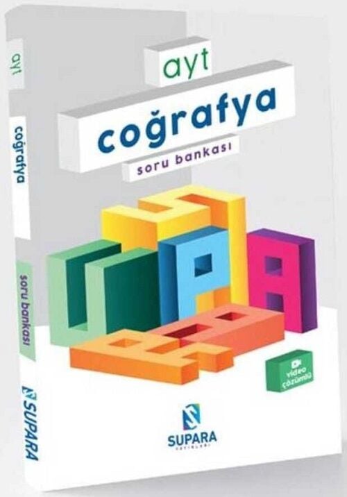Supara YKS AYT Coğrafya Soru Bankası Supara Yayınları