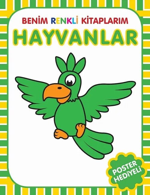 Benim Renkli Kitaplarım Hayvanlar Parıltı Yayınları