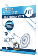 Bilgi Sarmal YKS AYT Türk Dili ve Edebiyatı 25x24 Branş Denemeleri Çözümlü Bilgi Sarmal Yayınları