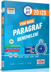 Nego YKS TYT AYT Paragraf 20 Deneme Nego Yayınları