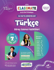 Okyanus 7. Sınıf Türkçe Classmate 36 Hafta Denemeleri Çözümlü Okyanus Yayınları