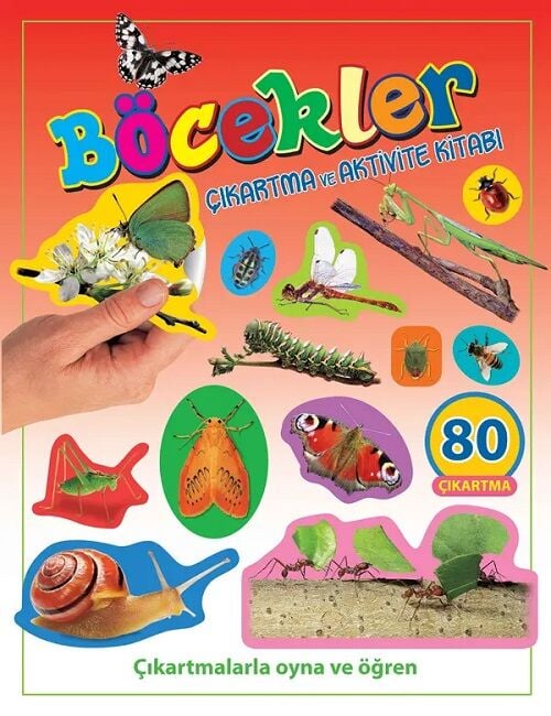Böcekler Çıkartma ve Aktivite Kitabı Parıltı Yayınları