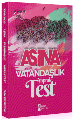 SÜPER FİYAT - İsem 2023 KPSS Vatandaşlık Aşina Yaprak Test İsem Yayınları