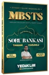 Yediiklim 2026 MBSTS Soru Bankası Çözümlü - Burhan Karakışla Yediiklim Yayınları